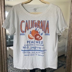 J crew graphic tshirt. Size large